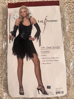 Leg Avenue Dark Nymph Costume Size XS