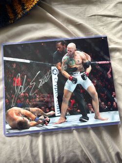 Josh emmet auto autograph photo