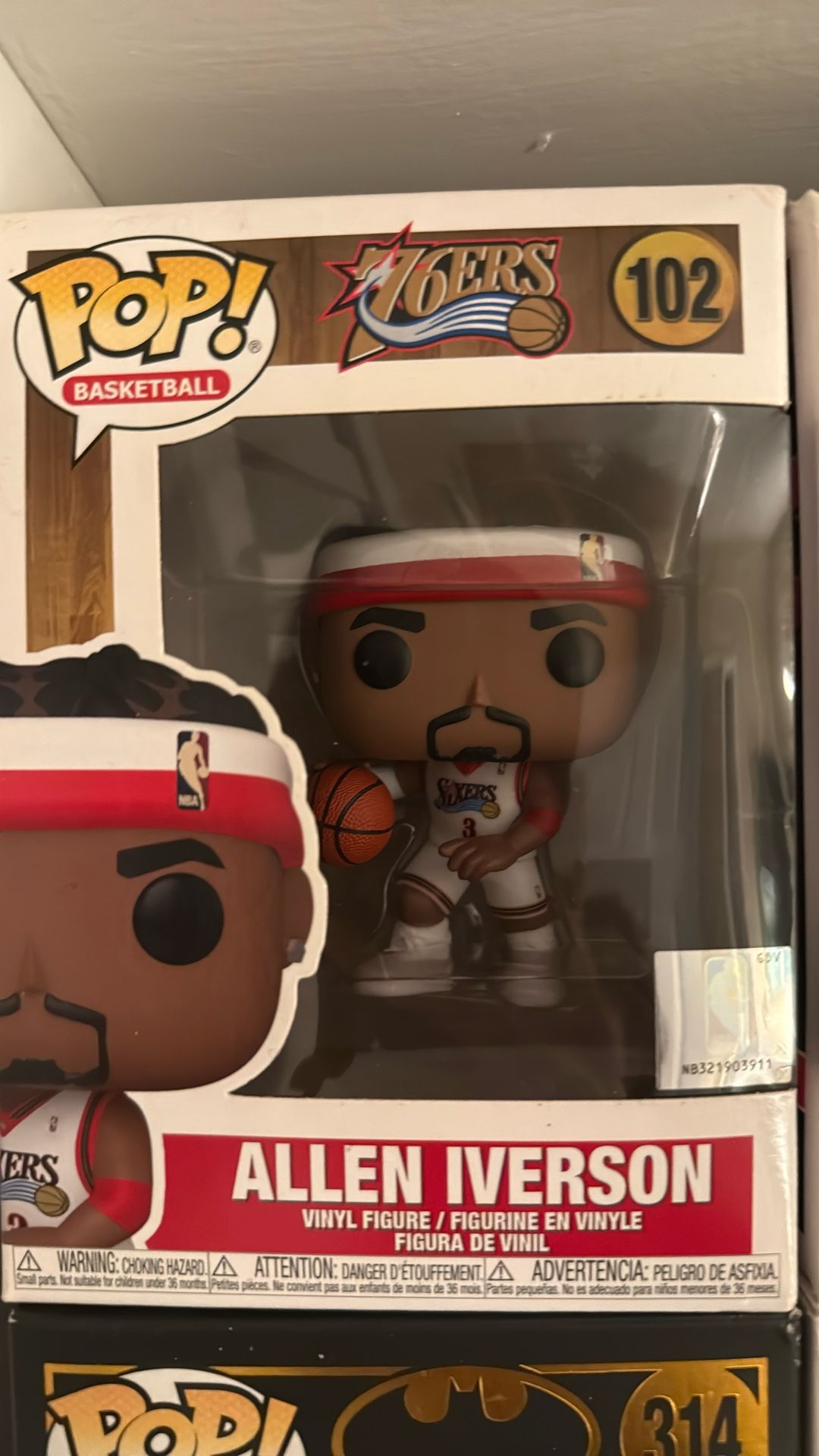 Allen Iverson Funko Pop