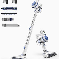 ORFELD Cordless Vacuum Cleaner, 22000Pa Powerful Cordless Vacuum 6 in 1, 35Mins Long Runtime, Lightweight & Ultra-Quiet Stick Vacuum for Hardwood Floo