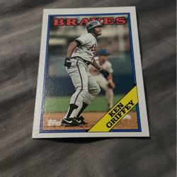 Ken Griffey Baseball Card 
