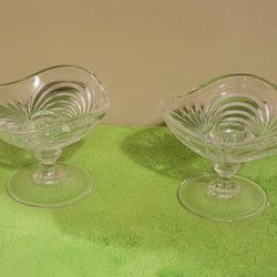 Vintage Crystal Candle Holders