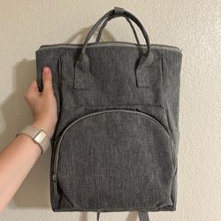 New Enfamil Gray Diaper Bag Backpack