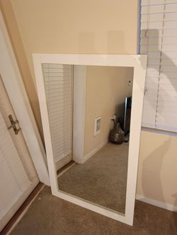 Floor Mirror, 60"LX30"WX2"T, Wall Mirror (X-Large)