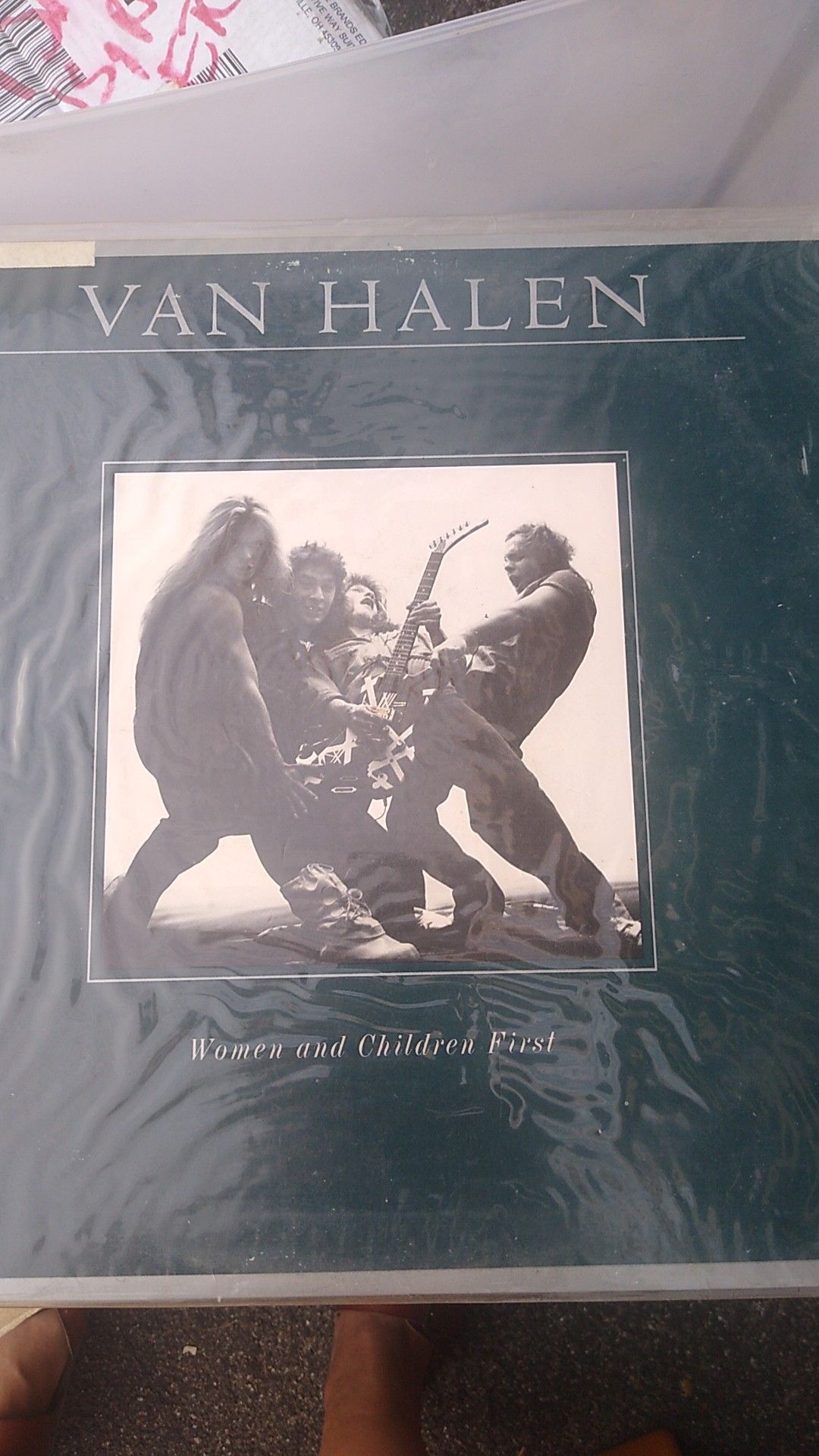 Van Halen (Women & Children First ) Vinyl Album opened (NEVER PLAYED NEW CONDITION)
