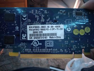Geforce 7300gs Pci-e
