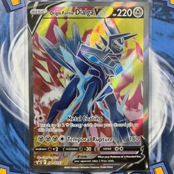 NM Origin Forme Dialga V - SWSH255: Sword & Shield Promo Card