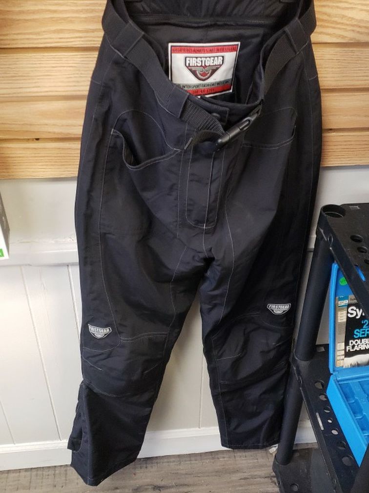 First Gear Insulated Rain/Winter Riding Pants- Womens Size 10