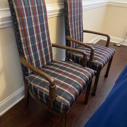 Pair Of Drexel Chairs Vintage