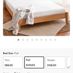 6 inch Memory Foam Mattress