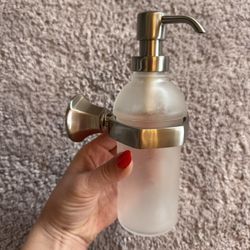 Ginger 614-15 Soap/Lotion Dispenser – Satin Nickel (New, Open Box, 2 Available)