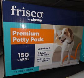 Premium Potty pads qty 150 large
