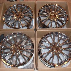 Gently used 17 inch Platinum rims 