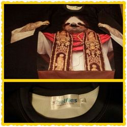 Sloth Pope sweater