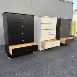 Tall Chest Five Drawer Dresser New!