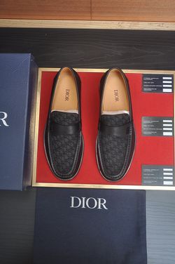 Dior CD Men’s Leather Shoes With Box 2026 New