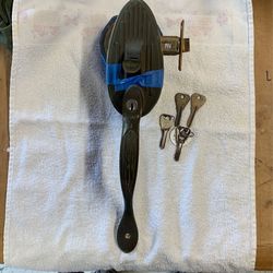 Antique Brass Front Door Handle Lock