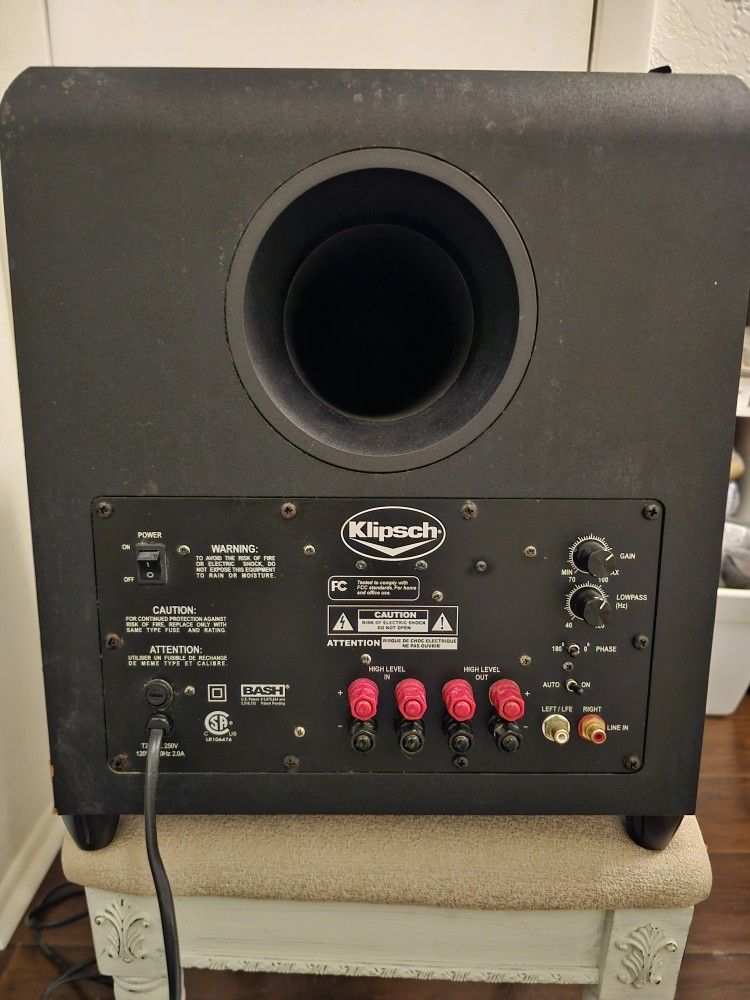 KLIPSCH 10 SUBWOOFER