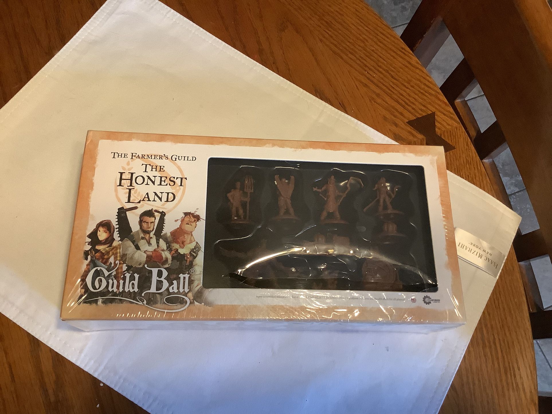 Guild Ball: The Farmers Guild The Honest Land brand new set by Steamforged Games Still sealed just never played with Plainfield, Illinois