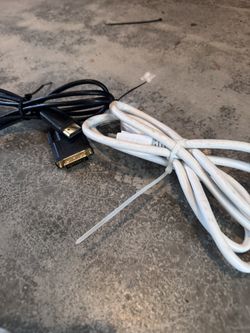 Lots Of Assorted Cables! Hdmi. Serial, Power Supply. 50โcents Each