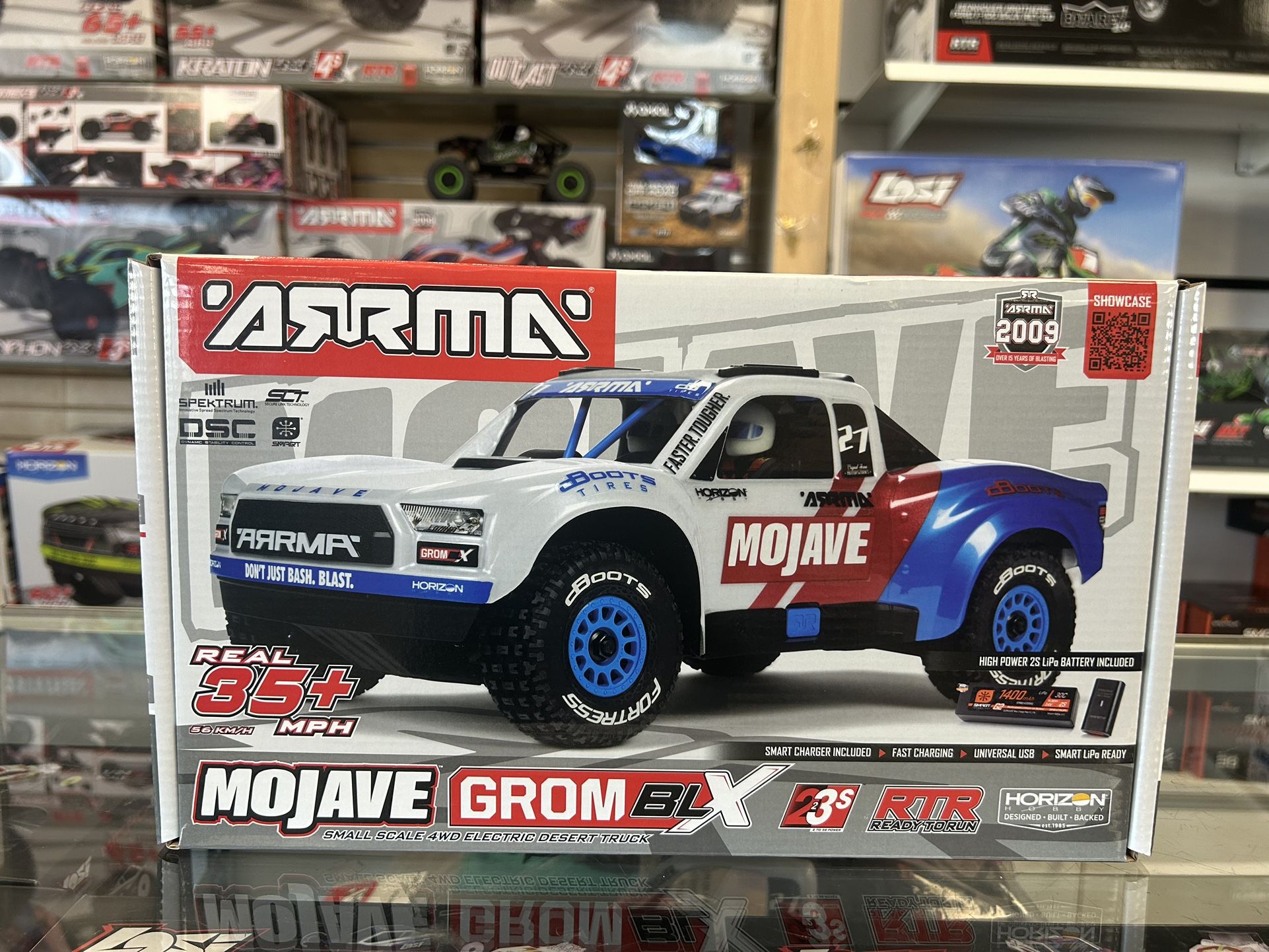 Arrma Mojave Grom 223S DSC 4X4 Brushless Desert Truck.