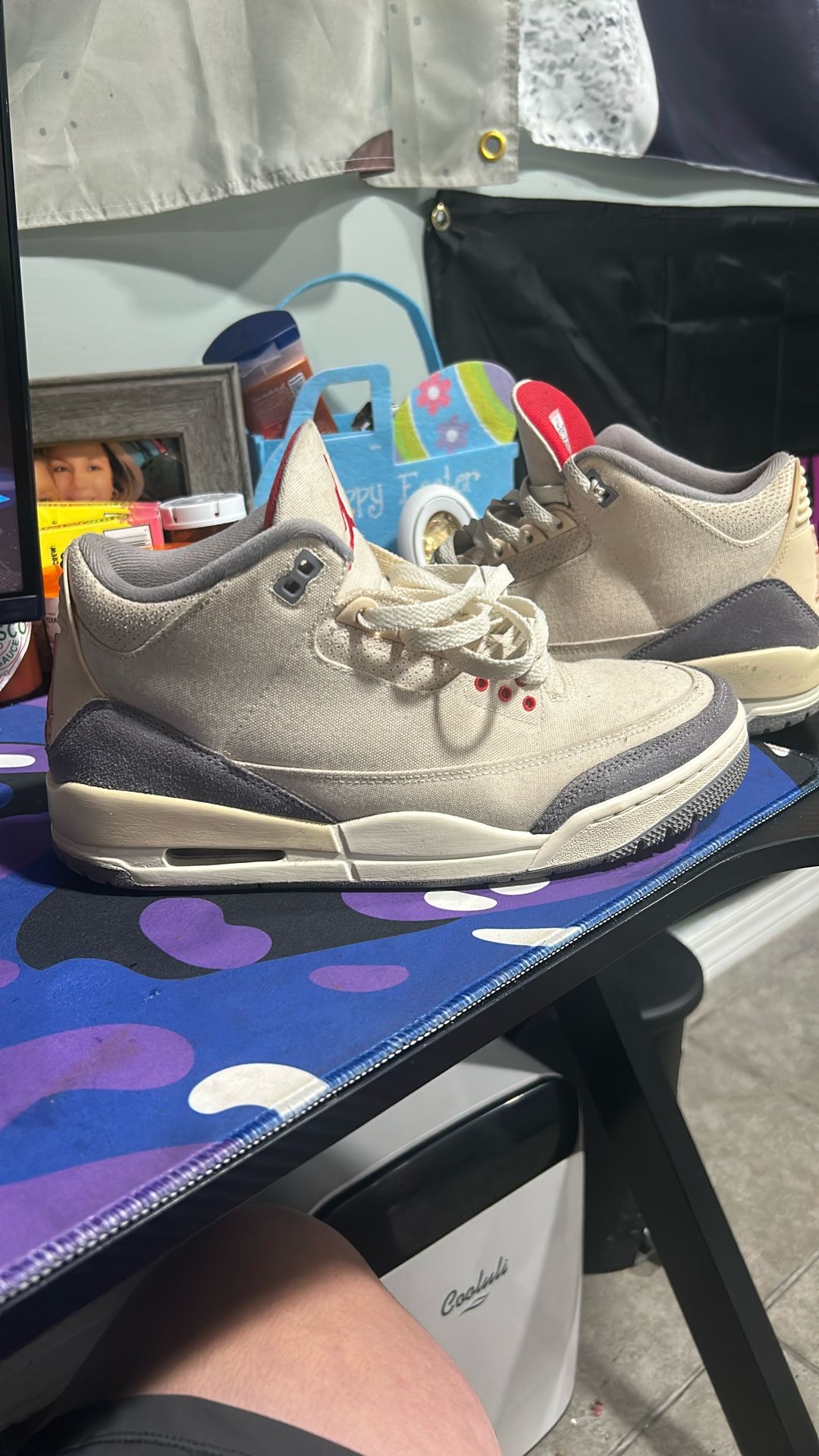 Canvas Jordan 3