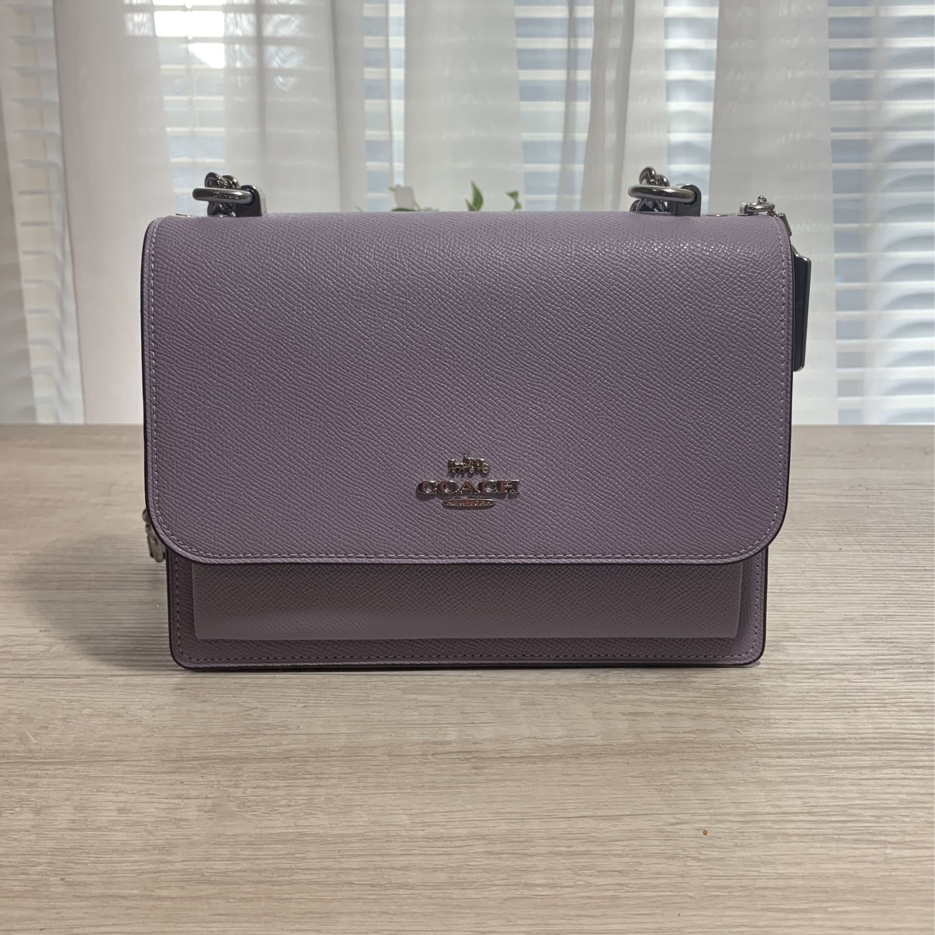 Purple Coach Bag