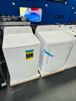 Frigidaire 4.1Cu Washer With Agitator 7.0Cu GAS Dryer