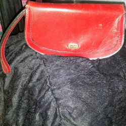 Pierre Cardin Leather Wristlet