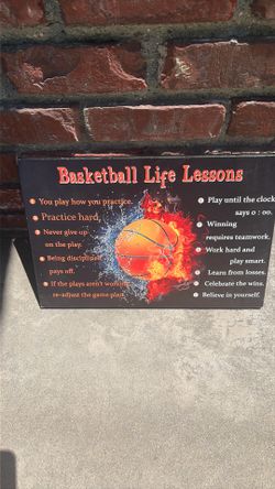 Basketball room decor