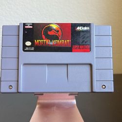 Super Nintendo (SNES) Game Mortal Kombat