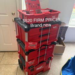 Milwaukee Packout rolling toolbox new