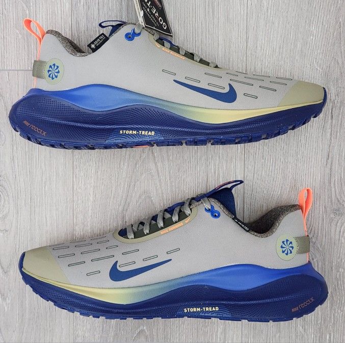 Nike ReactX Infinity Run 4 Waterproof Road Running Shoes GORE-TEX HQ3222-276 Men's Size 10.5