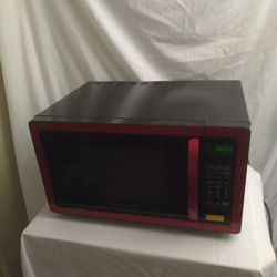 Red Microwave 