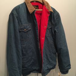 NEW-NEW CalCraft 1970s Vintage Lined Winter Jacket.   