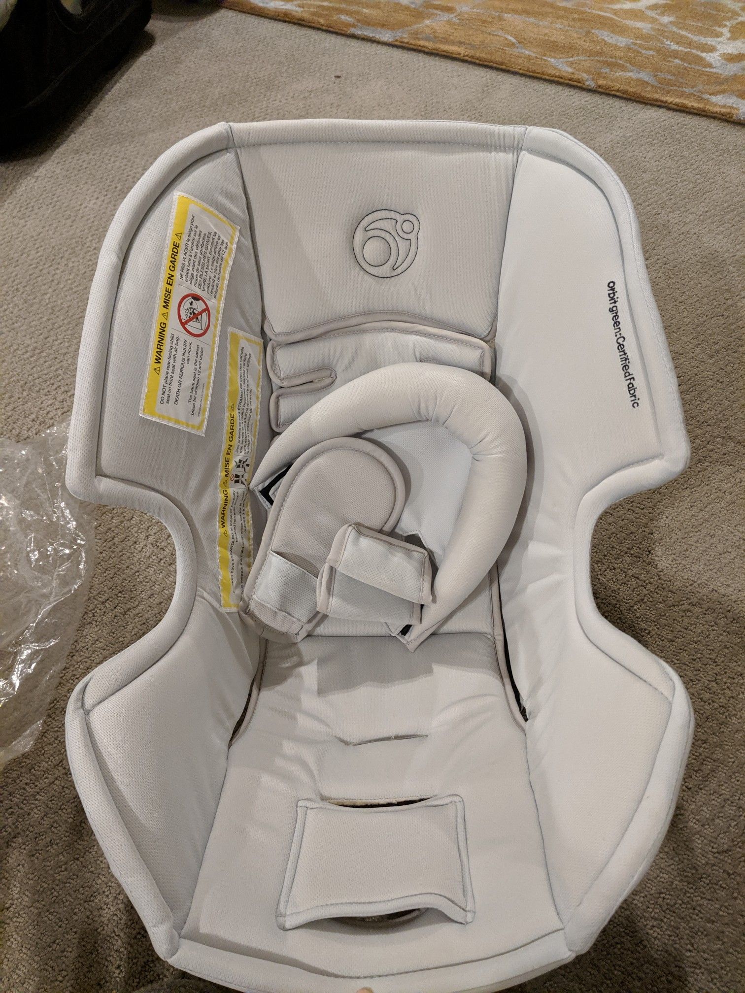 Orbit Baby G2 Infant Car Seat Upholstery ** LIKE NEW