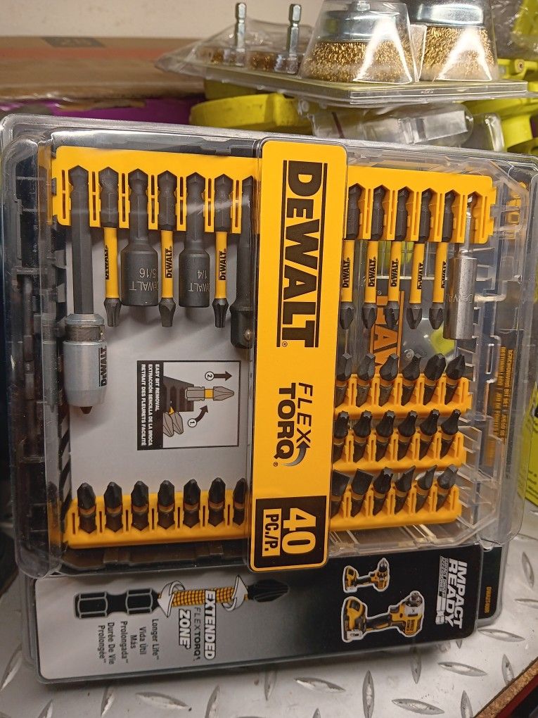 DeWalt Screwdriver Bit Set 40 PC.