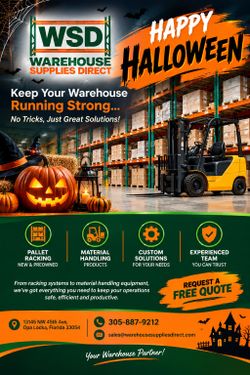 Choose the right storage solution: Heavy Duty or Medium Duty for your Flexible Warehouse Operation. Call us today 305-887-9212