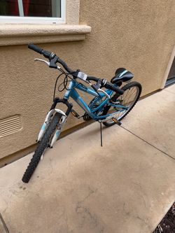24 inch Mountain Bike Teal Blue