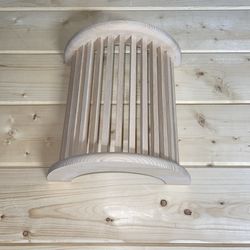 Handcrafted Hemlock Sauna Lamp Shade / Light Guard
