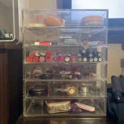 Acrylic Makeup Organizer