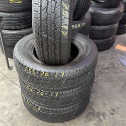 17” tires general 255/70/17 with free installation $250
