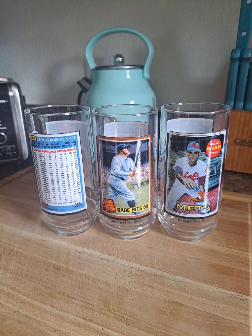1993 TOPPS McDonalds Glasses Collection