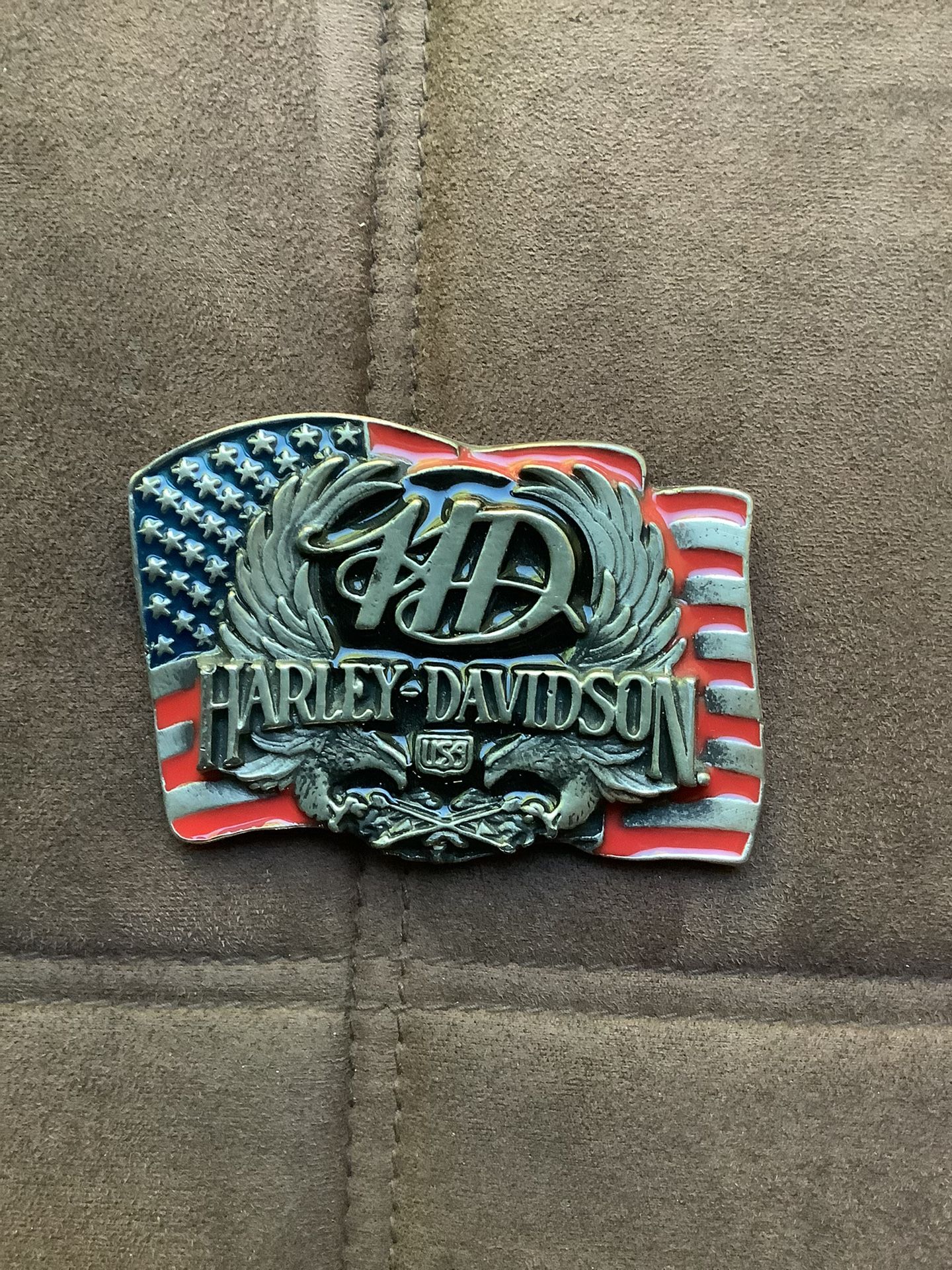 Vintage Harley Davidson Belt Buckle