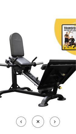Powertec leg sled