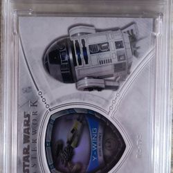 Star Wars PSA 10 Gem Mint R2-D2 Commemorative Vehicle Patch 20/175 Masterwork 