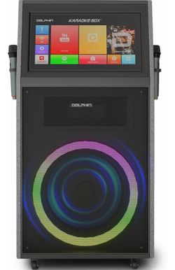Dolphin KB-18R All-in-One Karaoke 18.5” Touchscreen, 18” Woofer, Bluetooth