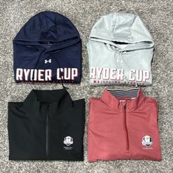 Men’s RYDER CUP Hoodies, Jacket & Pullover (M & XL)