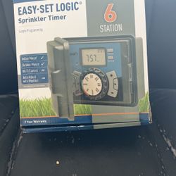 Orbit 6 Station Easy Set Logic Sprinkler Timer