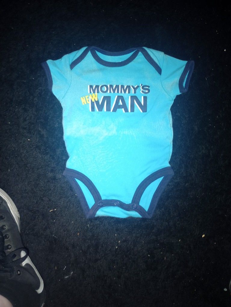 Mommy's New Man Onesie